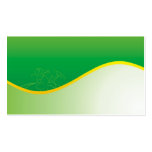 green nature business cards