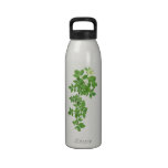Green Nature l Branch of Leaves & Buds Reusable Water Bottle