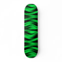 Green Neon Skateboard