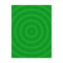 Green Neon Spiral Abstract Pattern