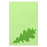 Green Oak Tree Leaf. Vector Art Image. Custom flyers