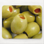 Green olives Mousepad