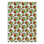 green olives pattern card