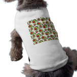 green olives pattern pet tshirt