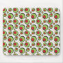 green olives pattern mouse pad