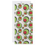 green olives pattern rack card template