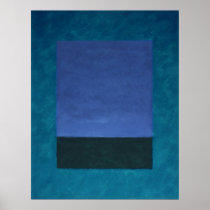 green on blue green posters
