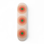 Green, Orange, Pink Flower Power Girl Skateboards