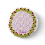 Green orchid lei template button