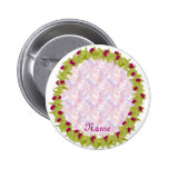 Green orchid lei template button