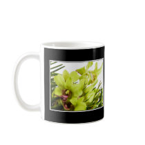 Green Orchid Coffee Mug