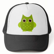 Green Owl Hat