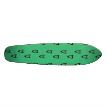 Green owl pattern