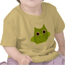 Green Owl T Shirt