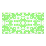 Green Paisley. Photo Cards
