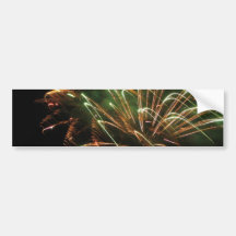 Green Panache Bumper Sticker