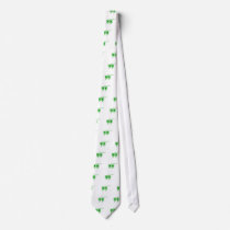 Green Parenthesis Neck Ties