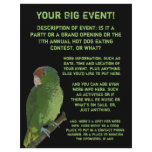 Green Parrot Custom Flyer