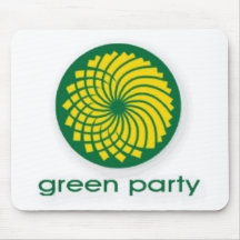 GREEN PARTY MOUSEMAT