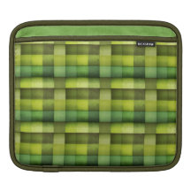 Green patches sleeves for iPads