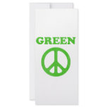 Green Peace rack cards