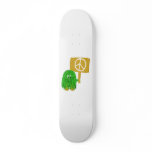 Green peace sign skateboards