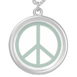 Green Peace Symbol - another version Pendant