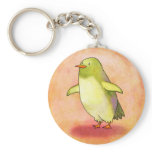 Green Penguin Keychain