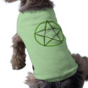 Green Pentacle Pet Apparel pet clothing