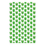 Green Peppers Pattern. stationery