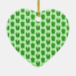 Green Peppers. Pattern. ornaments