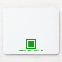 Green Period Mouse Pad