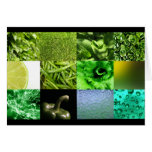 Green Photo Collage Cards