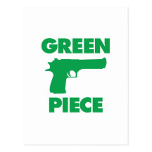 Green Piece Postcard