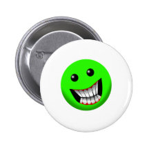 Green Pinback Button