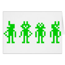 green pixel robots carte