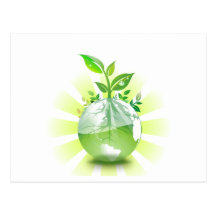 Green Planet Post Card