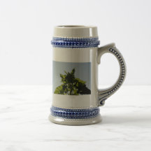 Green Plants Coffee Mugs