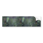 Green Plastic Bumper Sticker