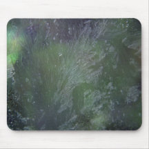Green Plastic Mouse Pads