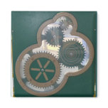 Green Playground Gears magnets