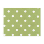 Green Polka Dot Design postcards