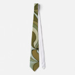 Green Pop Psychedelic Necktie