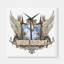 Green Pride Wind Alabama Refrigerator Magnet