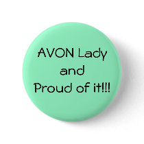 Green Proud Avon Button