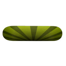 'GREEN RAY' skateboard