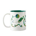 Green Reader Mug