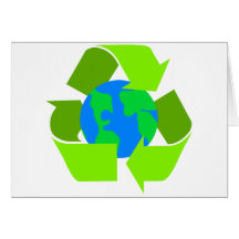 green recycle card