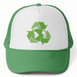 Green Recycle Recycling Mesh Hat