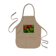 Green Red Bell Peppers City Farmer's Market KC Apron